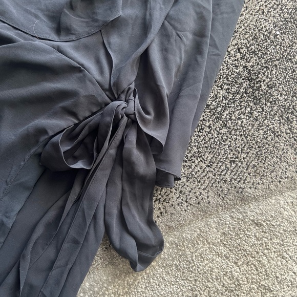 ModCloth Navy Maxi Wrap Dress - Picture 4 of 7